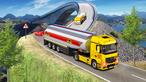 Truck Sim :Modern Tanker Truck - Gameplay image of android game