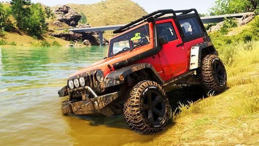 Offroad Driving Jeep Simulator - عکس بازی موبایلی اندروید