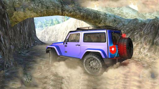 Offroad Driving Jeep Simulator - Gameplay image of android game