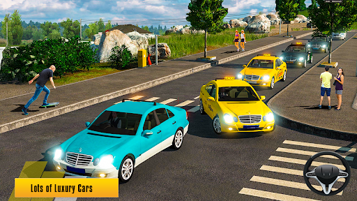 Car Parking Sim: Taxi Game ۳D - عکس بازی موبایلی اندروید