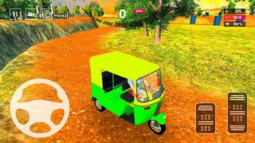 Tuk Tuk - Auto Rickshaw Game - عکس بازی موبایلی اندروید