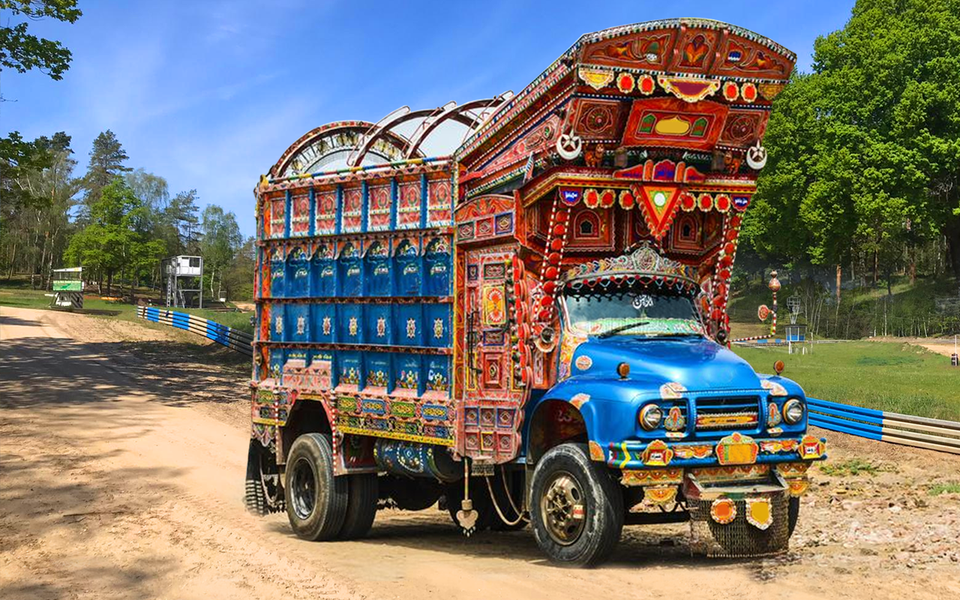 Indian Truck Transport Game - Gameplay image of android game