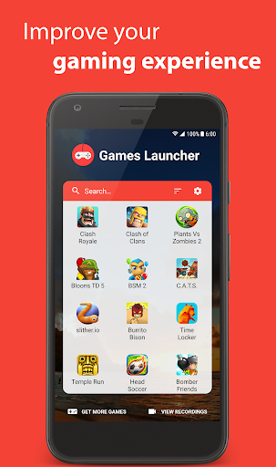 Games Launcher - Image screenshot of android app