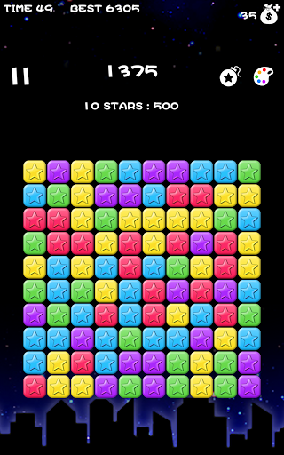 Popping Star Blocks - عکس برنامه موبایلی اندروید