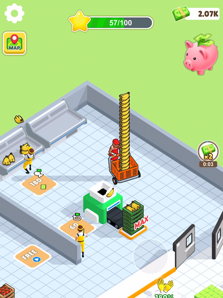 Supermarket Simulation - Game - عکس بازی موبایلی اندروید