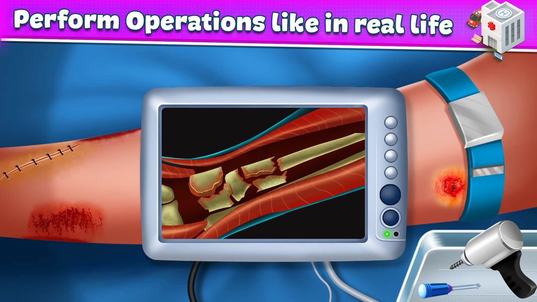 Doctor Simulator Surgery Game - Gameplay image of android game