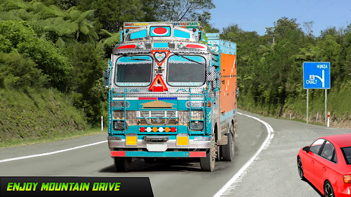 Oil Tanker Truck Transport Sim - Gameplay image of android game