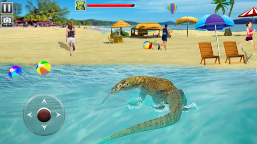 Comodo Dragon Simulator Game - Gameplay image of android game