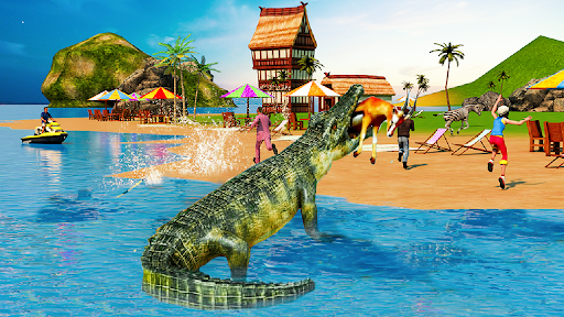 Crocodile Game Animal Sim Life - Image screenshot of android app