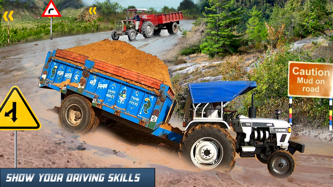 Tractor Trolley Farming Game - عکس بازی موبایلی اندروید