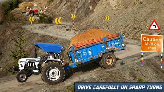 Tractor Trolley Farming Game - عکس بازی موبایلی اندروید