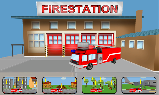 Kids Fire Truck - Gameplay image of android game