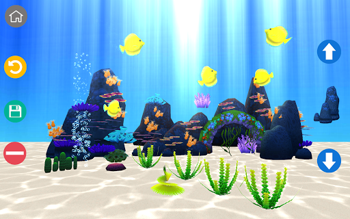 Aquarium Sim - Gameplay image of android game