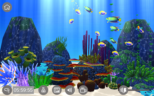 Aquarium Sim - Gameplay image of android game