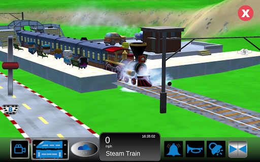 Kids Train Sim - Gameplay image of android game