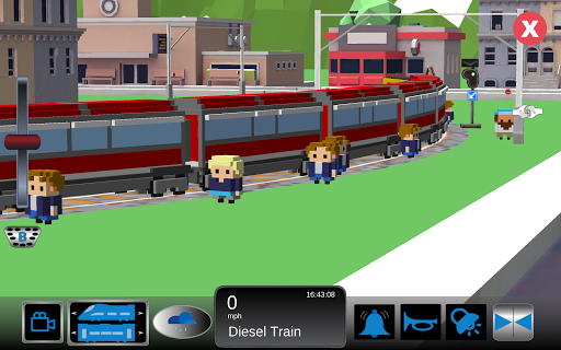 Kids Train Sim - عکس بازی موبایلی اندروید