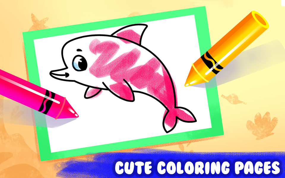 Coloring Book: Toddler Games - عکس بازی موبایلی اندروید