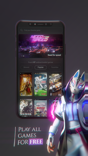 OGCenter | PSP Game Downloader - Gameplay image of android game