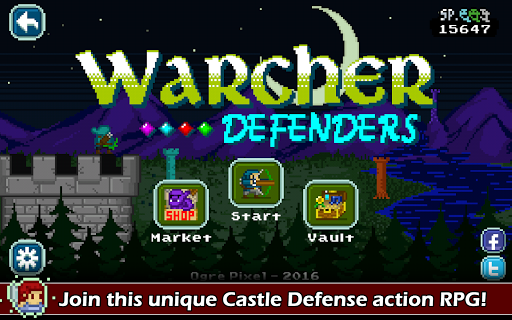 Warcher Defenders - Gameplay image of android game