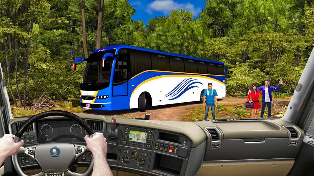 Hill Coach Bus Simulator 2023 - Image screenshot of android app