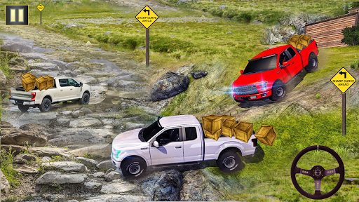Pickup Truck Game: 4x4 Offroad - Gameplay image of android game