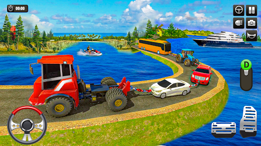 Towing Truck Driving Simulator - عکس بازی موبایلی اندروید