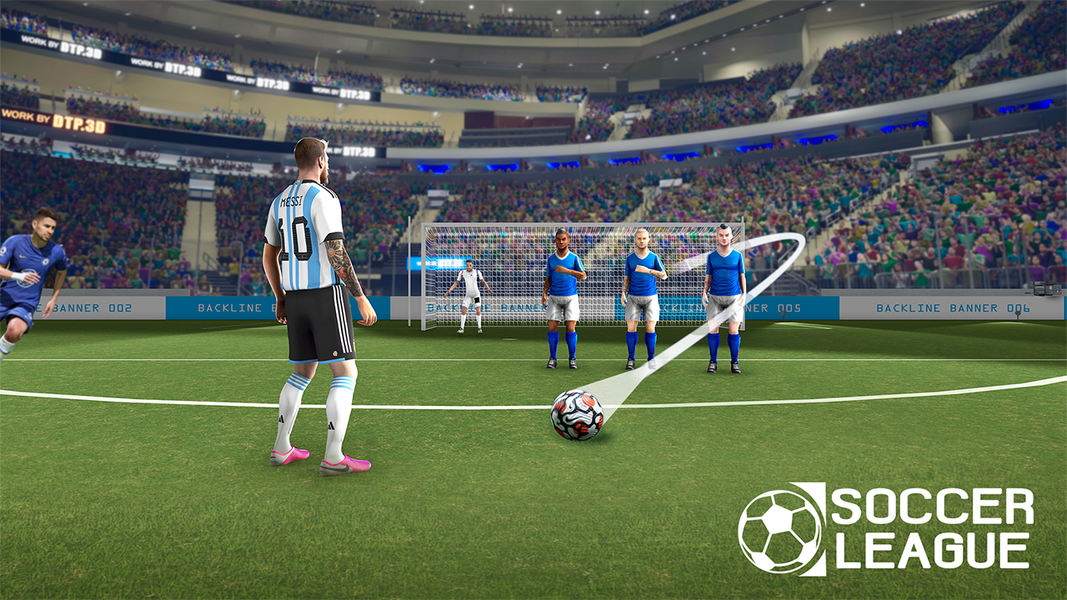 Soccer Club Star Football Game - Gameplay image of android game