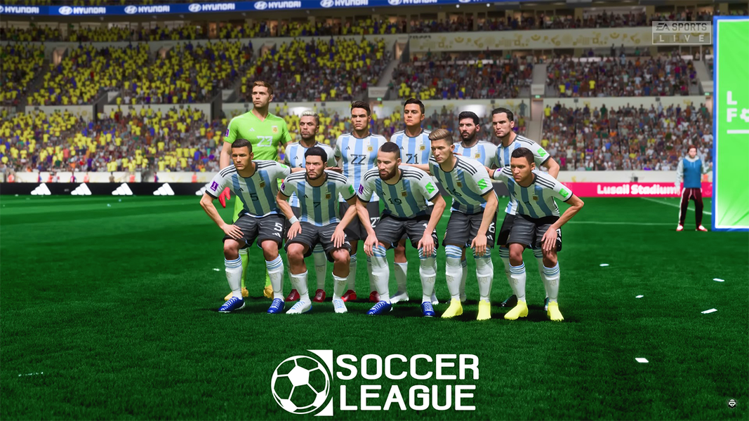 Soccer Club Star Football Game - Gameplay image of android game