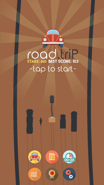 road.triP - Gameplay image of android game