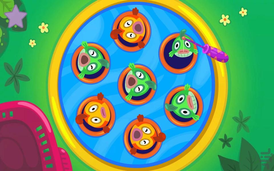 فسقلی ها در شهربازی - عکس بازی موبایلی اندروید