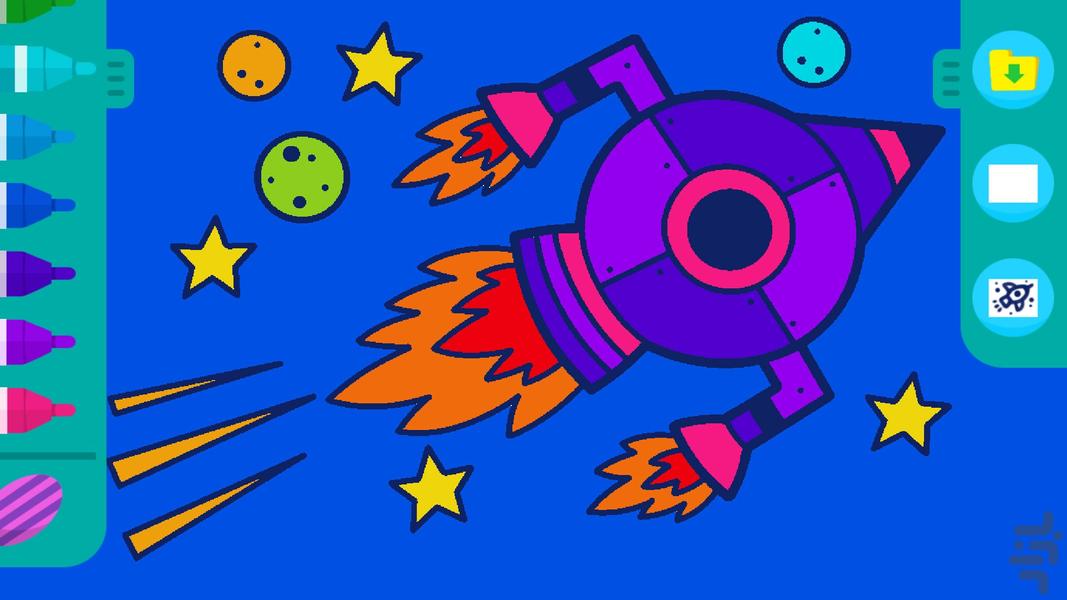 Kiddos in Space 🚀 - Gameplay image of android game