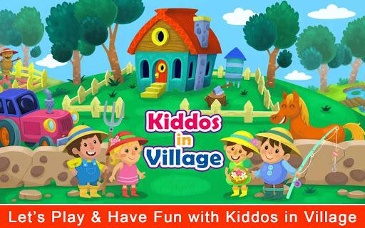 Kiddos in Village - Gameplay image of android game
