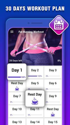 Fat Burning Workout for Women - Image screenshot of android app