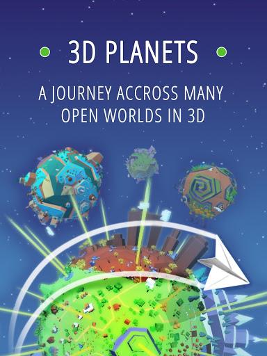 Paper Plane Planet - Gameplay image of android game