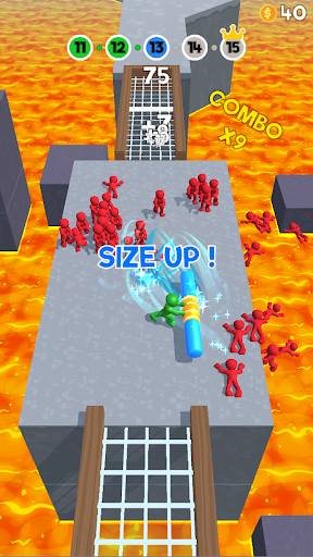 Push'em all - Gameplay image of android game