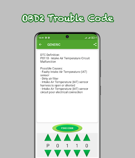 OBD2 Codes Fix Lite - عکس برنامه موبایلی اندروید