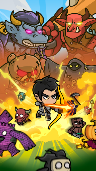 Crazy Cup: Hero Battle - Gameplay image of android game