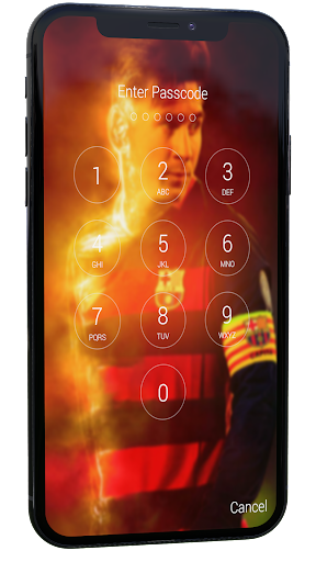 Lock Screen for Messi + Wallpapers - Image screenshot of android app