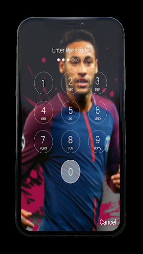 Lock Screen for Neymar + Wallpapers - Image screenshot of android app