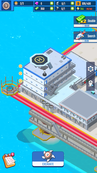 Oil Rig Tycoon - عکس بازی موبایلی اندروید