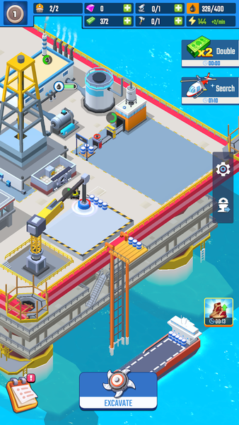 Oil Rig Tycoon - عکس بازی موبایلی اندروید