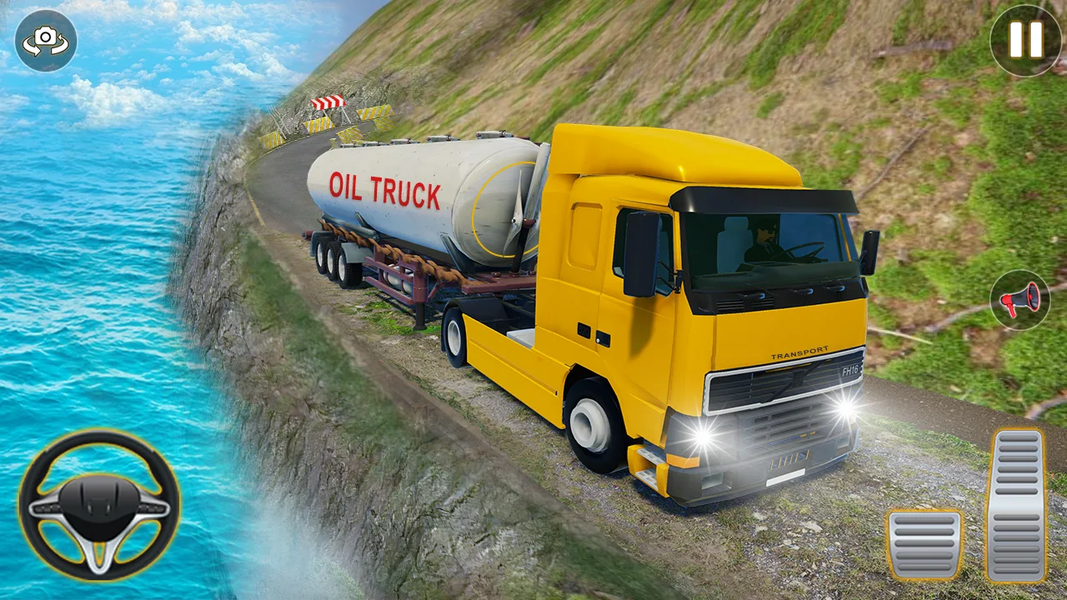 US Oil Tanker Transport Game - Gameplay image of android game