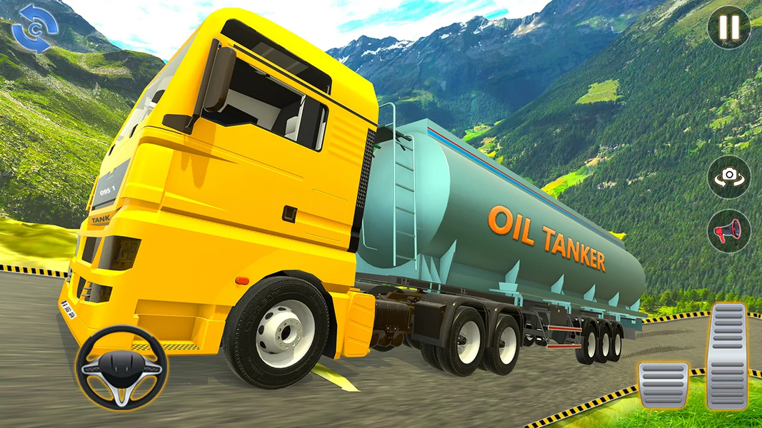US Oil Tanker Transport Game - Gameplay image of android game
