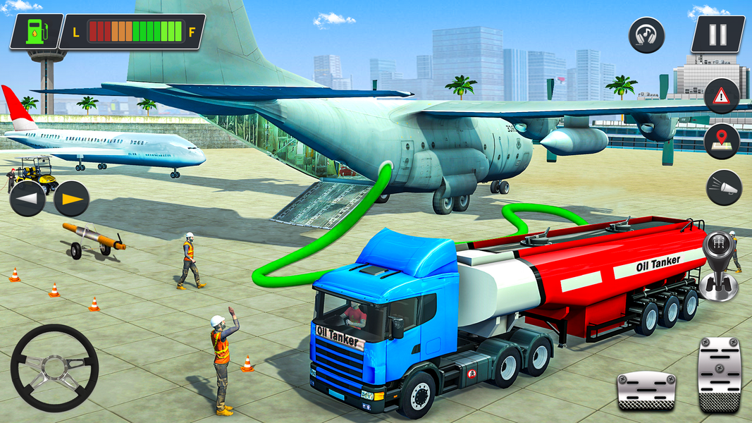Oil Tanker Truck: Driving Game - Gameplay image of android game