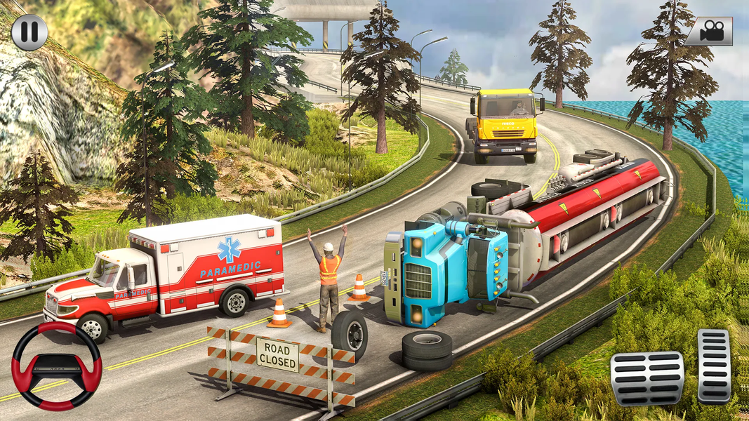 Truck Games:Truck Driving Game - Gameplay image of android game