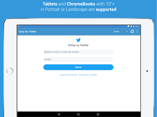 Easy for Twitter - Image screenshot of android app