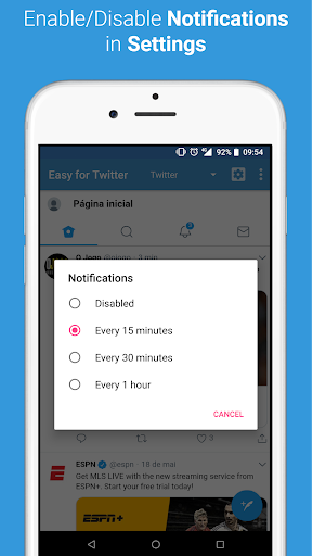 Easy for Twitter - Image screenshot of android app
