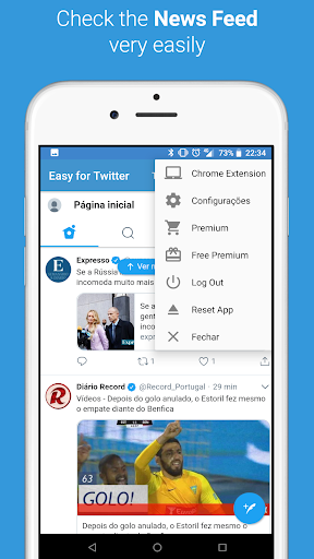 Easy for Twitter - Image screenshot of android app
