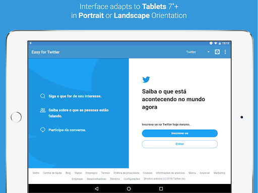 Easy for Twitter - Image screenshot of android app