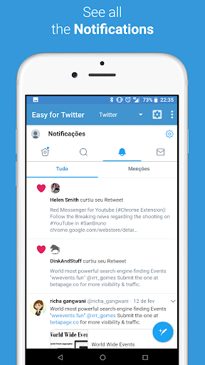 Easy for Twitter - Image screenshot of android app